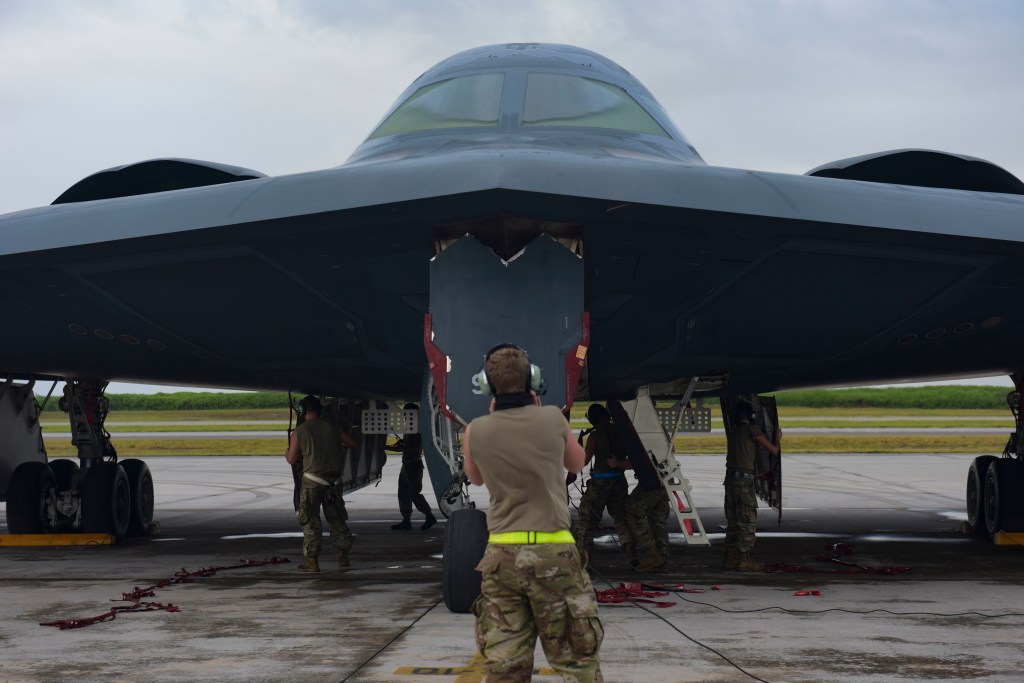 Here’s how the Air Force will pull off a triple-bomber Super Bowl flyover