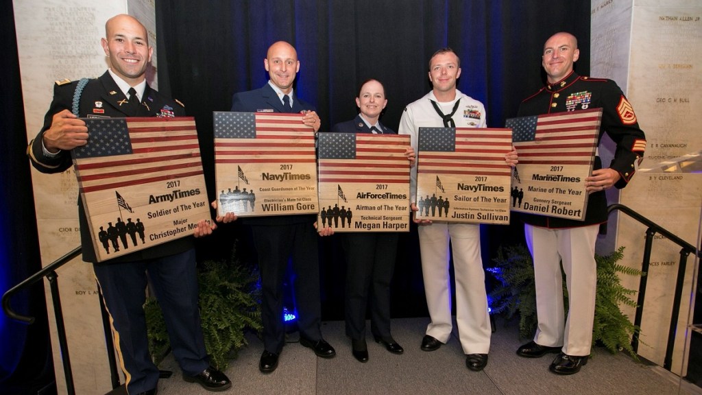 Military Times’ 2017 Service Members of the Year among HillVets 100 recipients