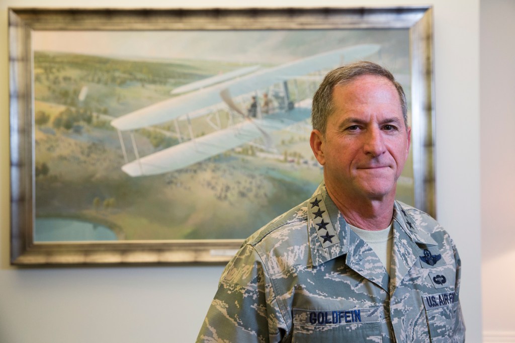 On the Air Force’s 70th birthday, its chief uses the past to guide the future