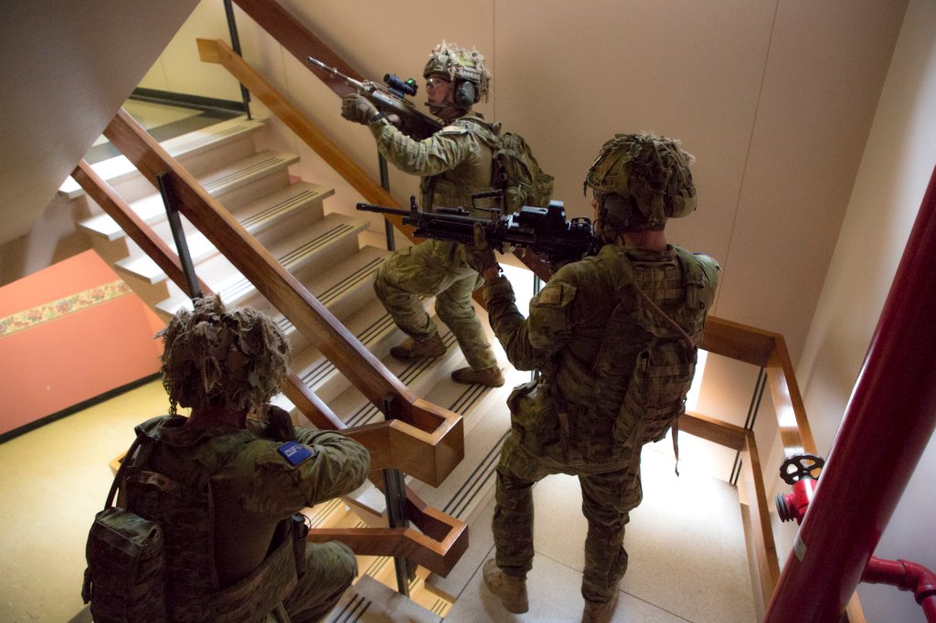 Five Eyes test new tech in exercise for reducing urban combat risks