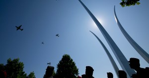 Medal of Honor unveiling ceremony at the Air Force Memorial