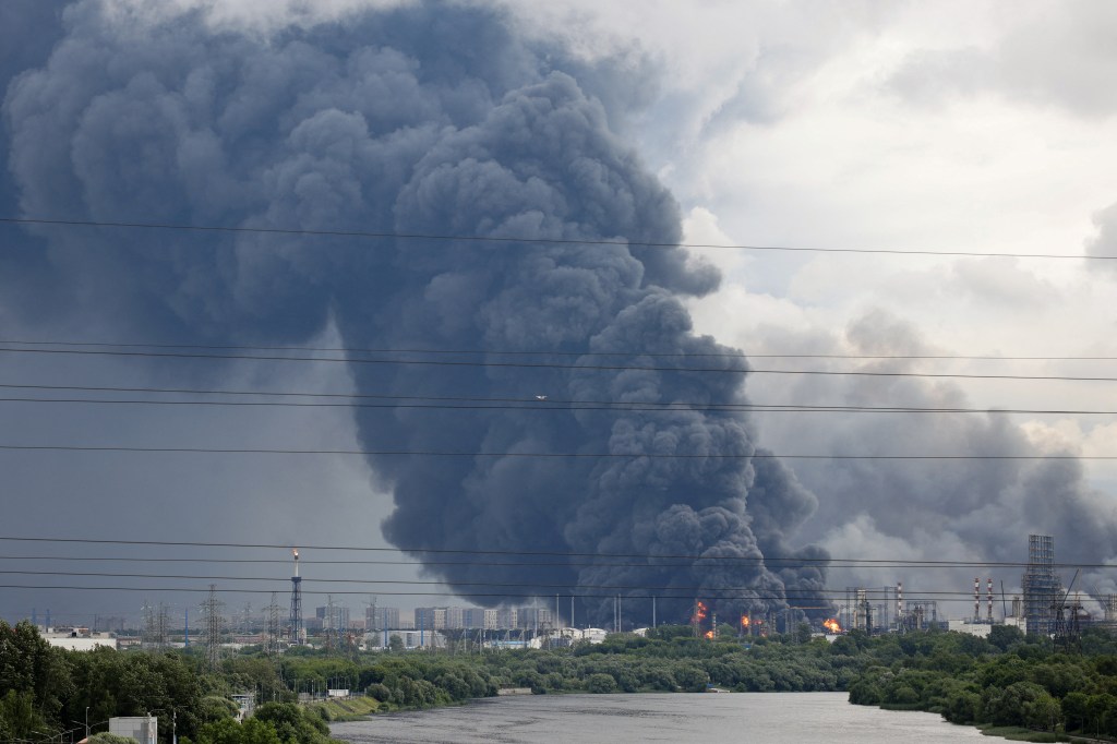 Ukraine hits Moscow refinery in major drone attack on Russian capital