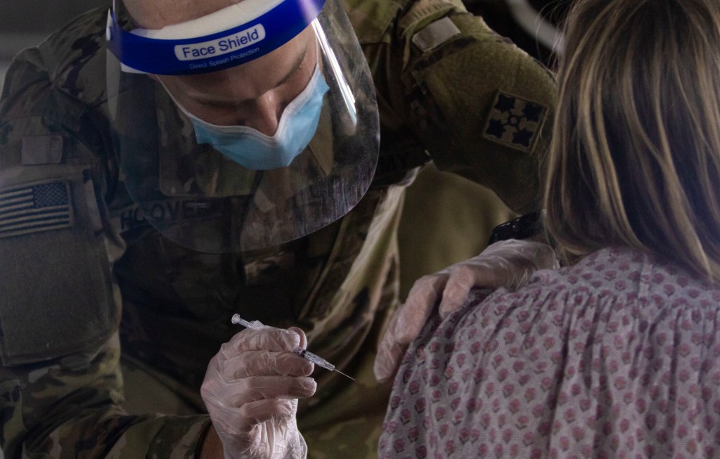 Veterans, spouses can now get walk-in appointments for coronavirus vaccines at VA medical centers