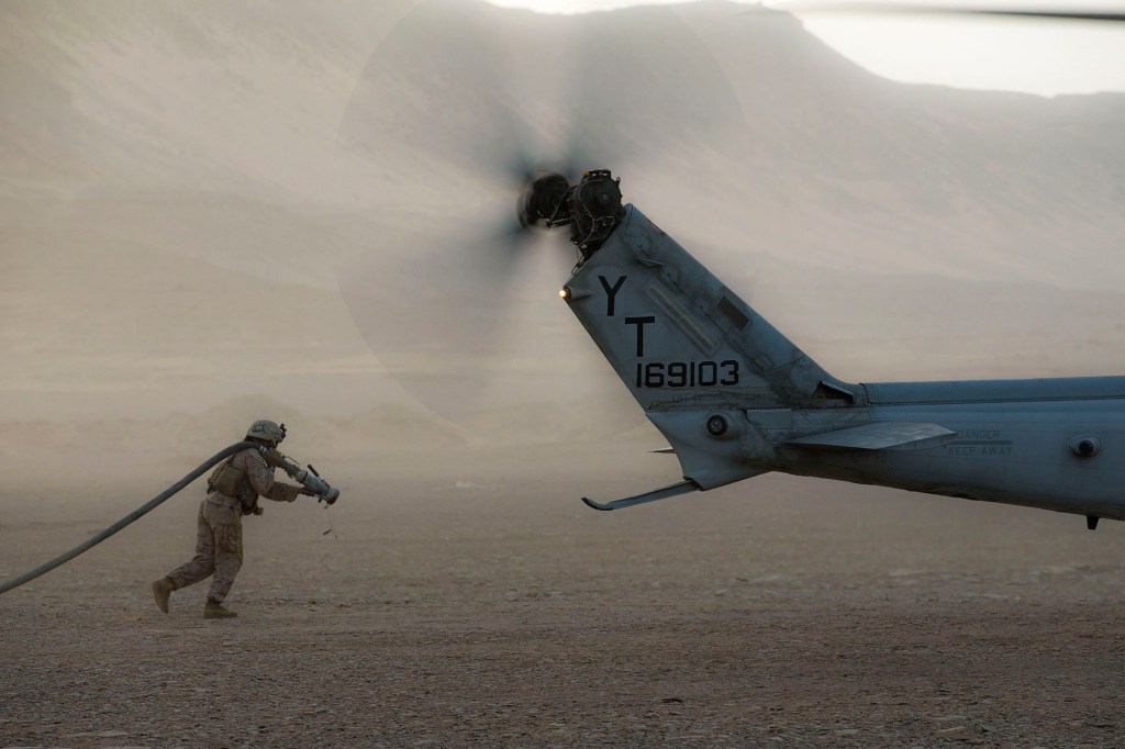 Replace fossil fuels for the military? Not so fast.