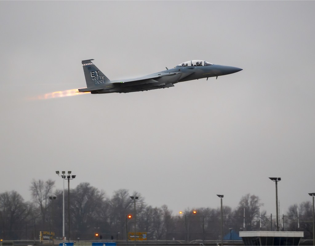 The Air Force has its first F-15EX