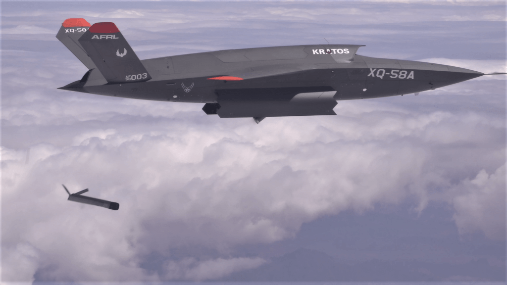 Valkyrie drone launches even smaller drone from inside payload bay