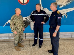 Gilday calls for more collaboration with allies on operations, tech development