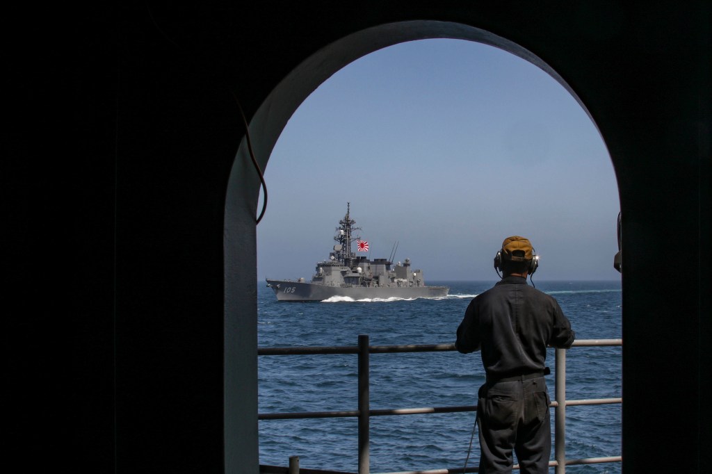 Lincoln Carrier Strike Group teams up with Japanese navy in Philippine, East China seas