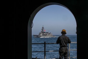 Lincoln Carrier Strike Group teams up with Japanese navy in Philippine, East China seas