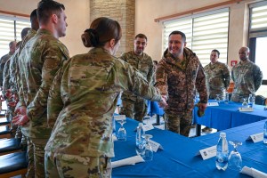 US hosts enlisted leadership course for Ukrainian airmen in Germany