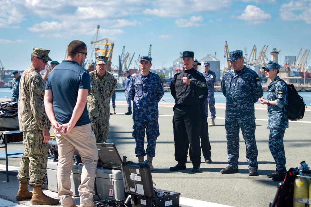 Sea Breeze players wrap up Black Sea drill, first series since war