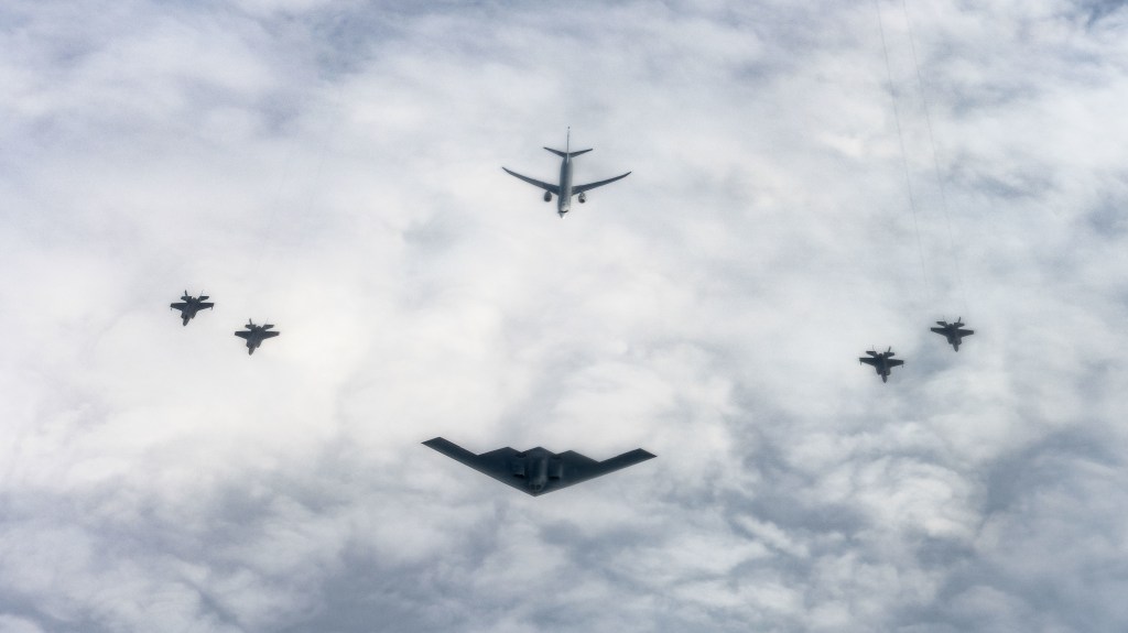 US Air Force, Norway sink ship in maritime strike exercise