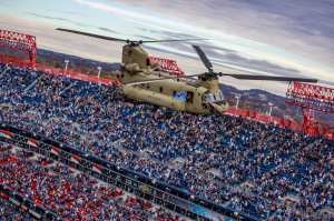 Army launches inquiry into startling NFL game flyover by Fort Campbell pilots