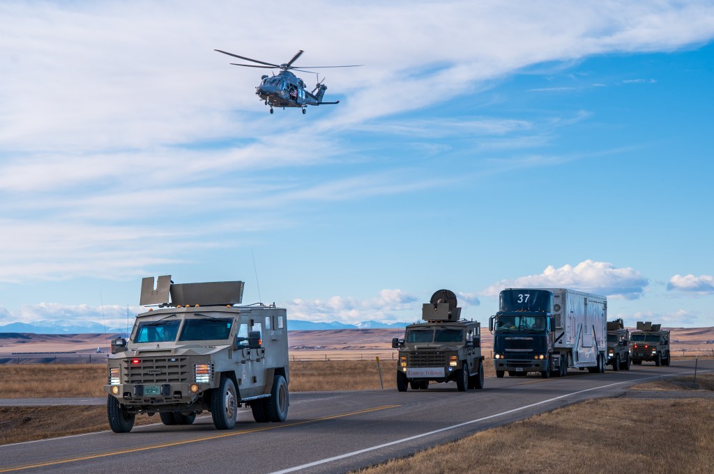 Grey Wolf helicopter notches first operational mission