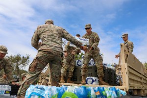 Thousands of National Guardsmen help in Florida after Hurricane Ian