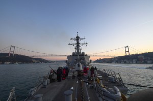 The Navy is patrolling Putin’s backyard as the U.S. weighs a new Russia strategy