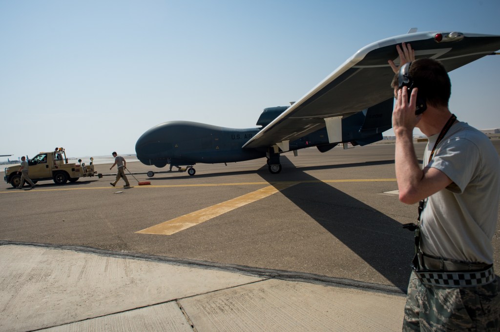 Northrop’s fix for F-35 and F-22 communications problem involves Global Hawk drones
