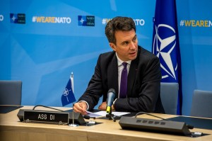 NATO defense investment official talks European security and artificial intelligence