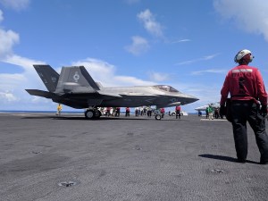 After nearly 2 decades in development, the US Navy is close to operating with its new stealth fighter