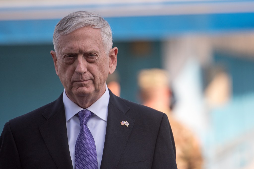 Mattis to troops: US-Korea alliance ‘rides on your shoulders’