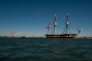 ‘Old Ironsides’: USS Constitution gets underway, if just around the harbor