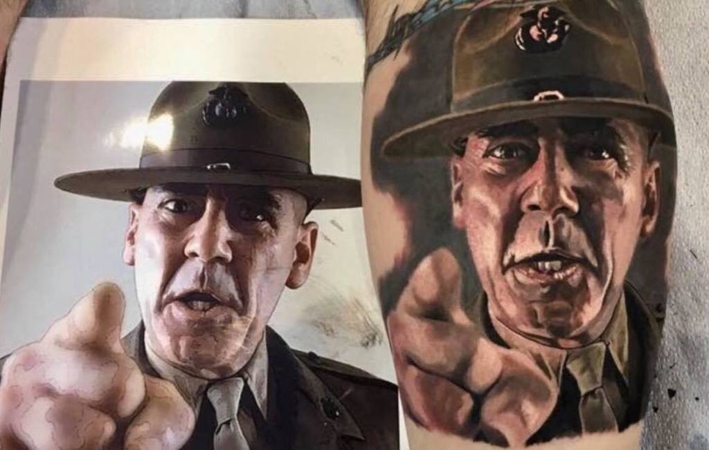 The military and tattoos go hand-in-hand, but have you seen this jaw-dropping ink innovation?
