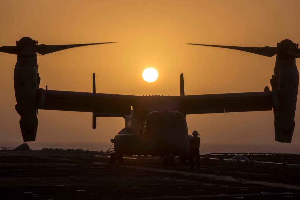 In potential Osprey fix, Marine Corps finds it may have misplaced blame in 2015 crash