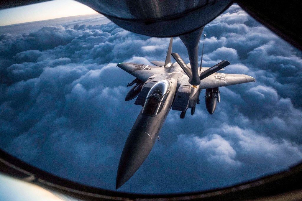 Watch coalition aircraft pummeling ISIS fighters in Iraq