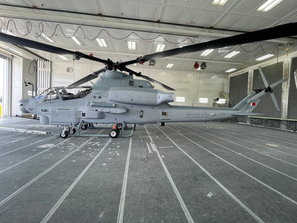 Bell rolls out first AH-1Z helicopter for Bahrain