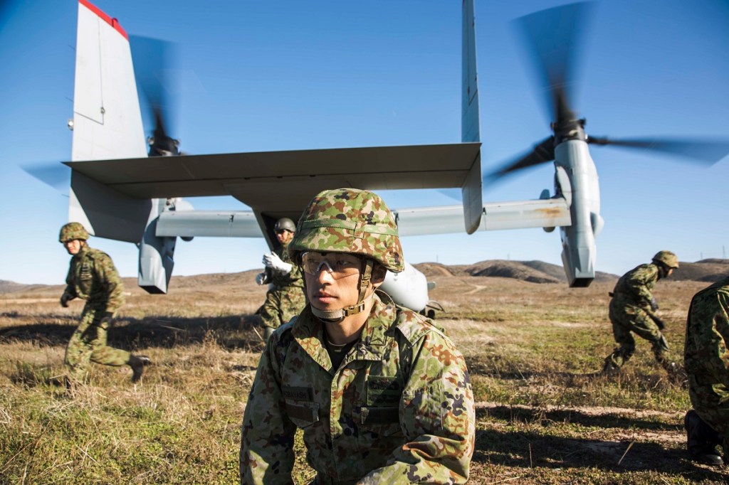 Japan launches amphibious unit, but equipping concerns remain