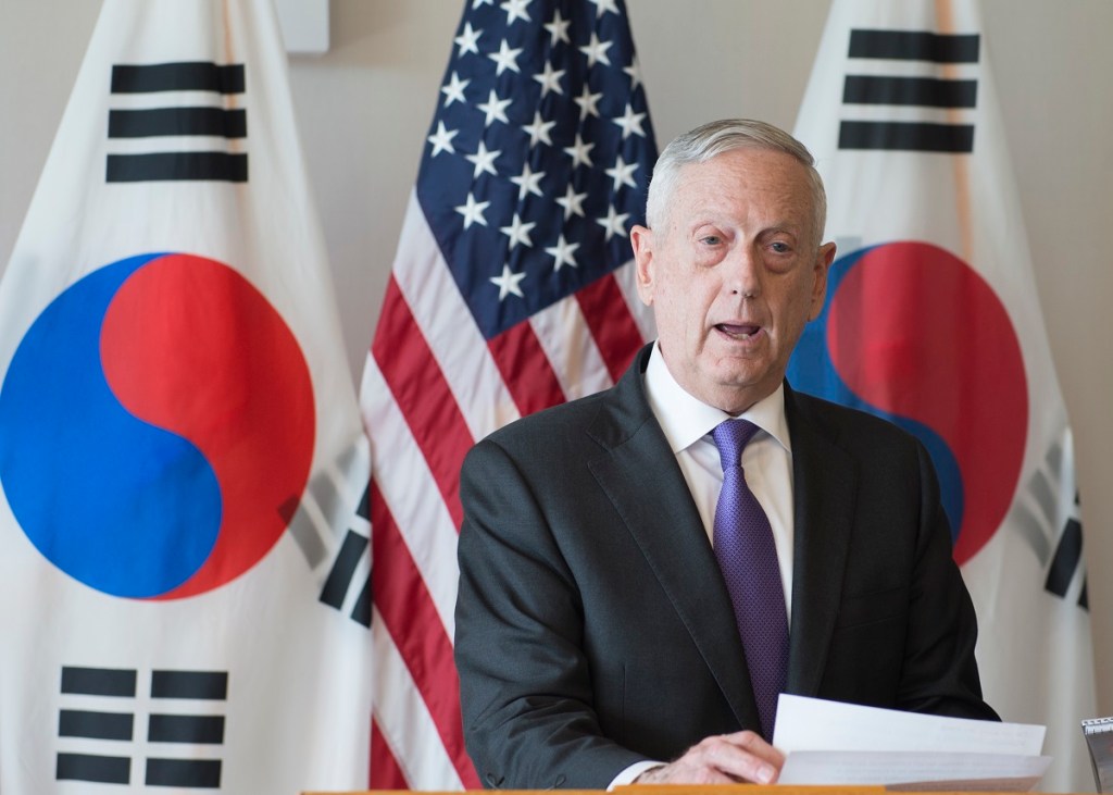 Mattis: ‘Too early to tell’ if Olympics will lead to North Korea breakthrough