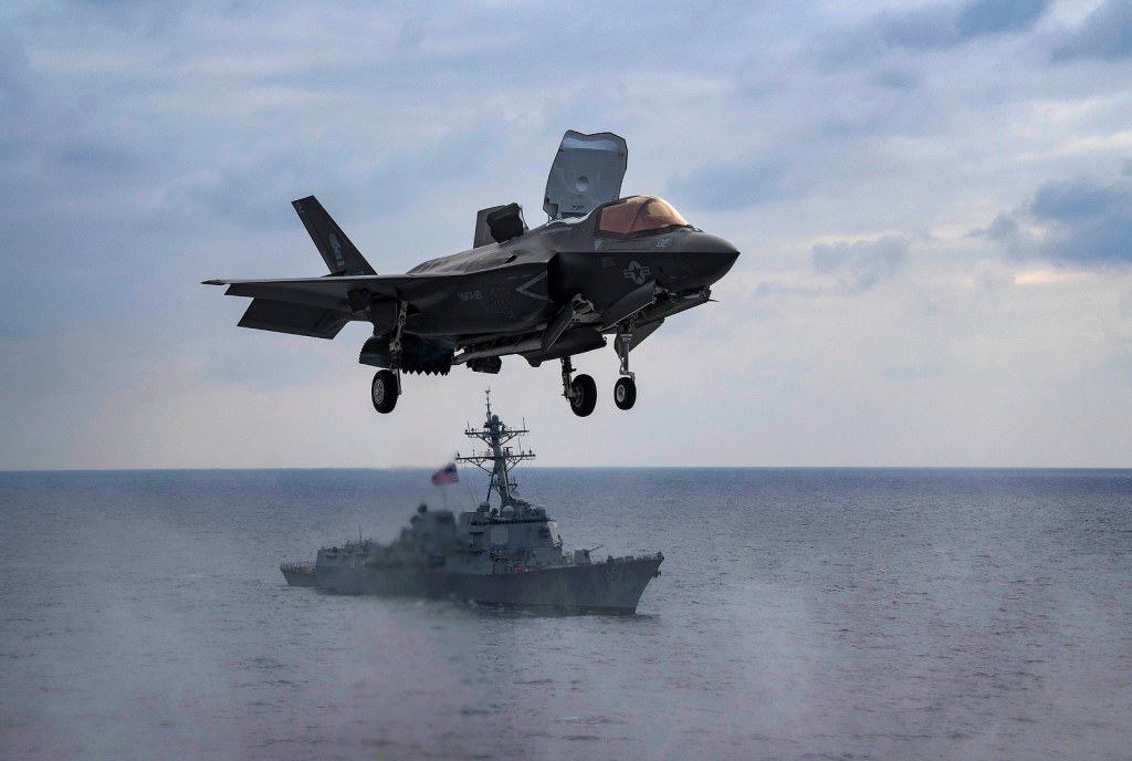 The Marine Corps has lost its first F-35