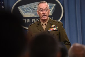The Pentagon’s National Military Strategy is done, and it’s unclear if the public will ever see it