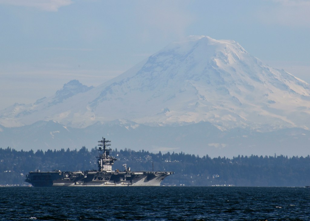 Aircraft carrier Nimitz heads to sea as COVID-19 concerns loom