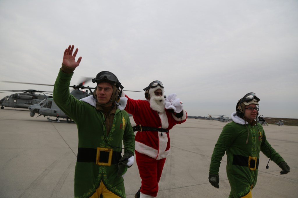The holidays are humming for military families thanks to volunteers, nonprofits and a few of Santa’s elves