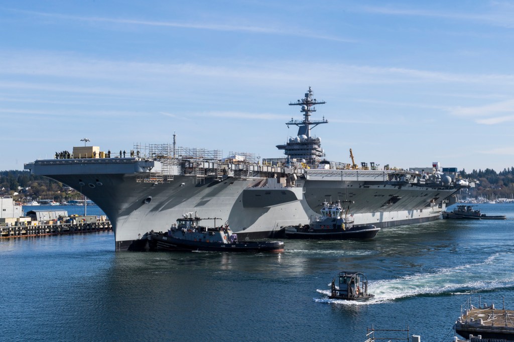 Navy debuts cleaner-burning tugboats in Washington state