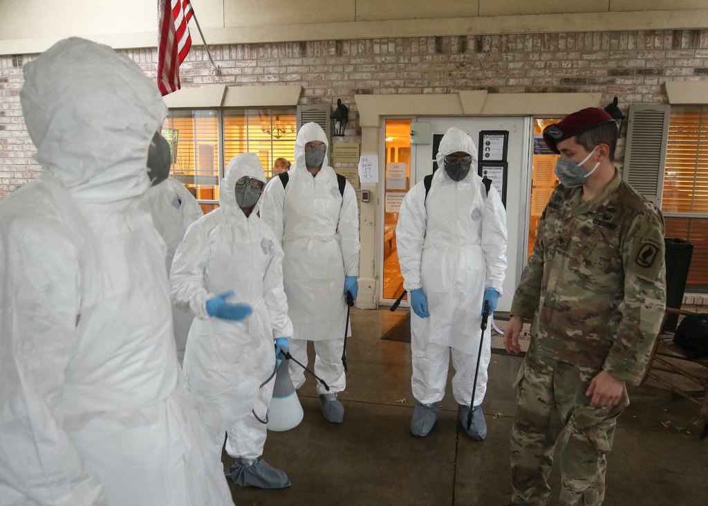 Texas National Guard to help El Paso morgues with virus dead