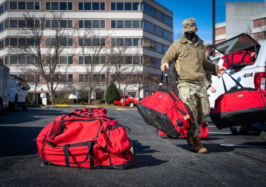 National Guard members from Kentucky, Hawaii to support Capitol task force; Maine guardsmen return from DC