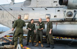 13th MEU holds at-sea memorial for Marine who died after falling overboard