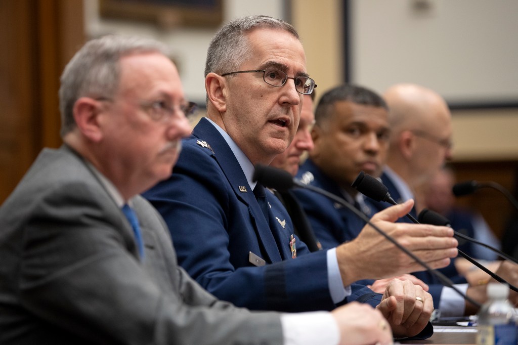 Hyten accuser testifies in private before Senate panel