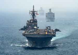 House panel sides with Marine Corps in protecting amphibious fleet size