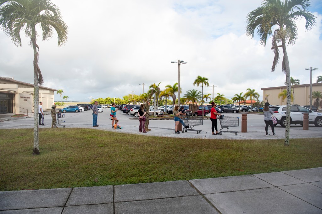Troops on Guam are weathering their second COVID-19 lockdown