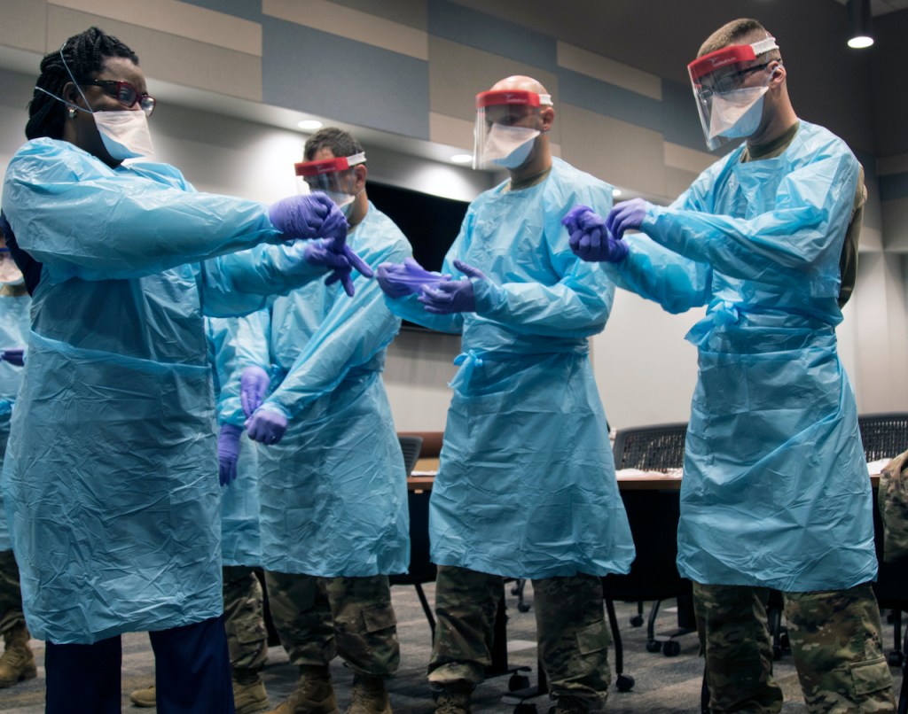 Latest Guard update: 16,310 troops mobilized for COVID-19 response, 5 states and DC on Title 32 status