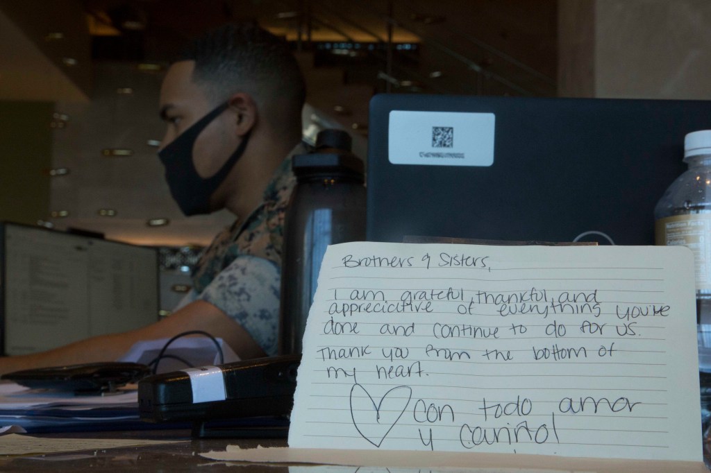 ‘Most gratifying thing I’ve done in the Marine Corps’ — Roosevelt sailors thank Marines in video