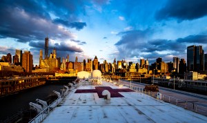 Hospital ship Comfort departs NYC, having treated fewer than 200 patients