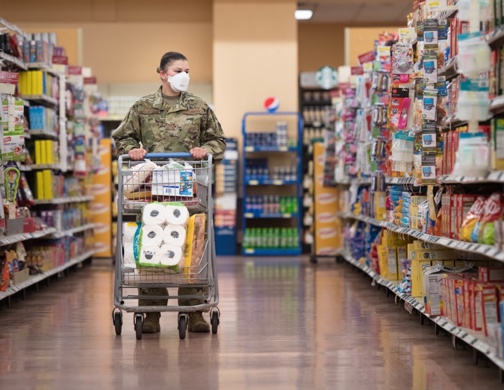 Military families need relief from rising food  costs, airman tells leaders