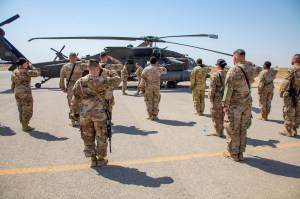 6 missiles intercepted targeting airport that houses American troops in Iraq