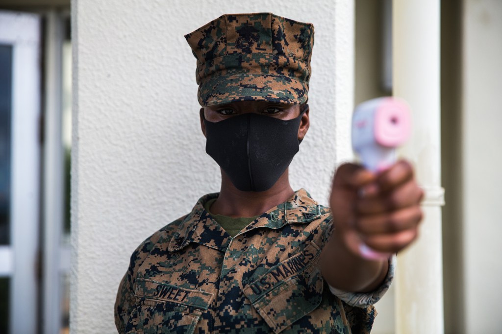 More military bases increase health protections due to virus
