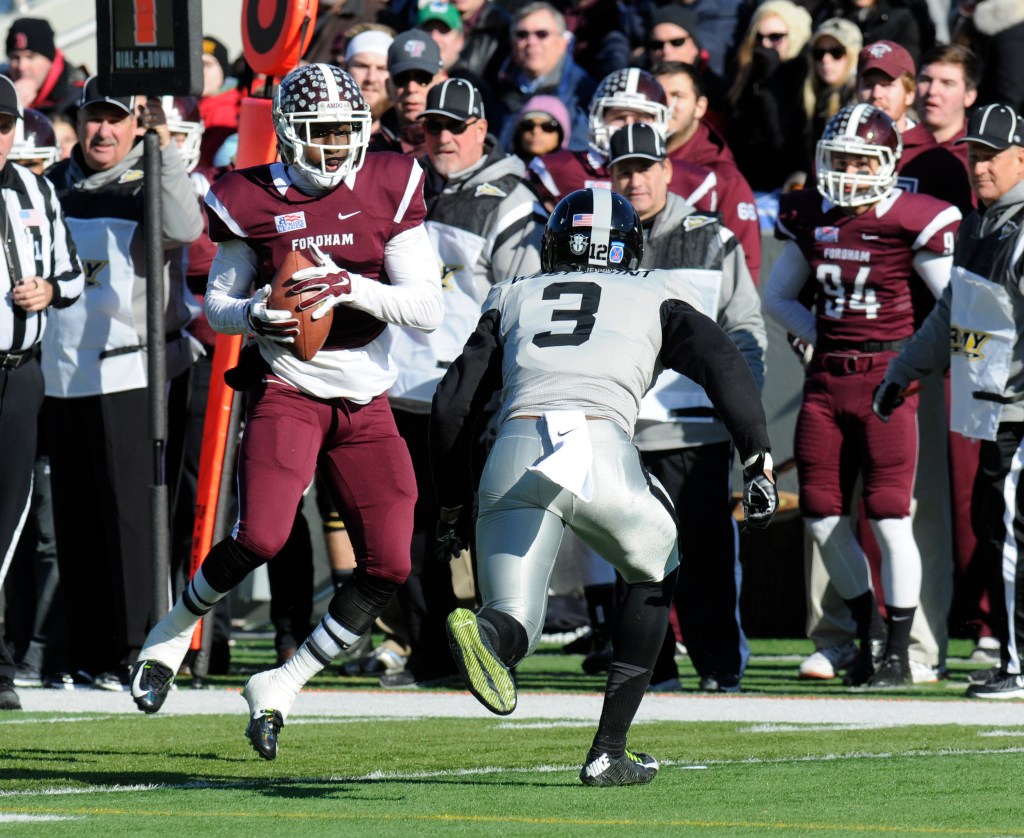 Blocked punt helps Army beat Fordham 42-31