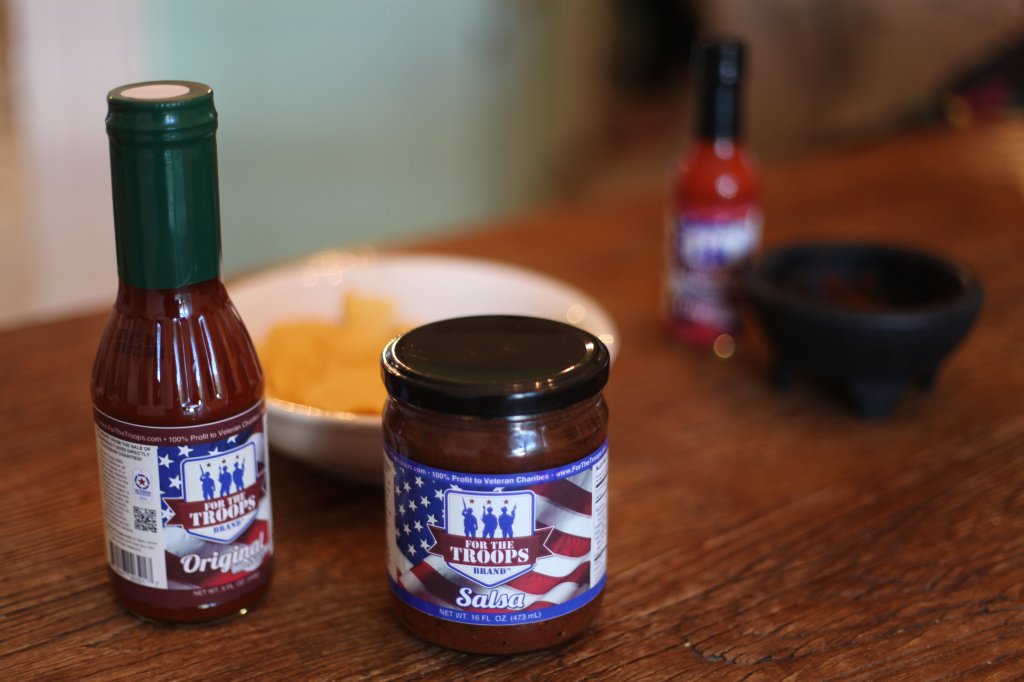 For the Troops, Inc. donates saucy profits to military charities
